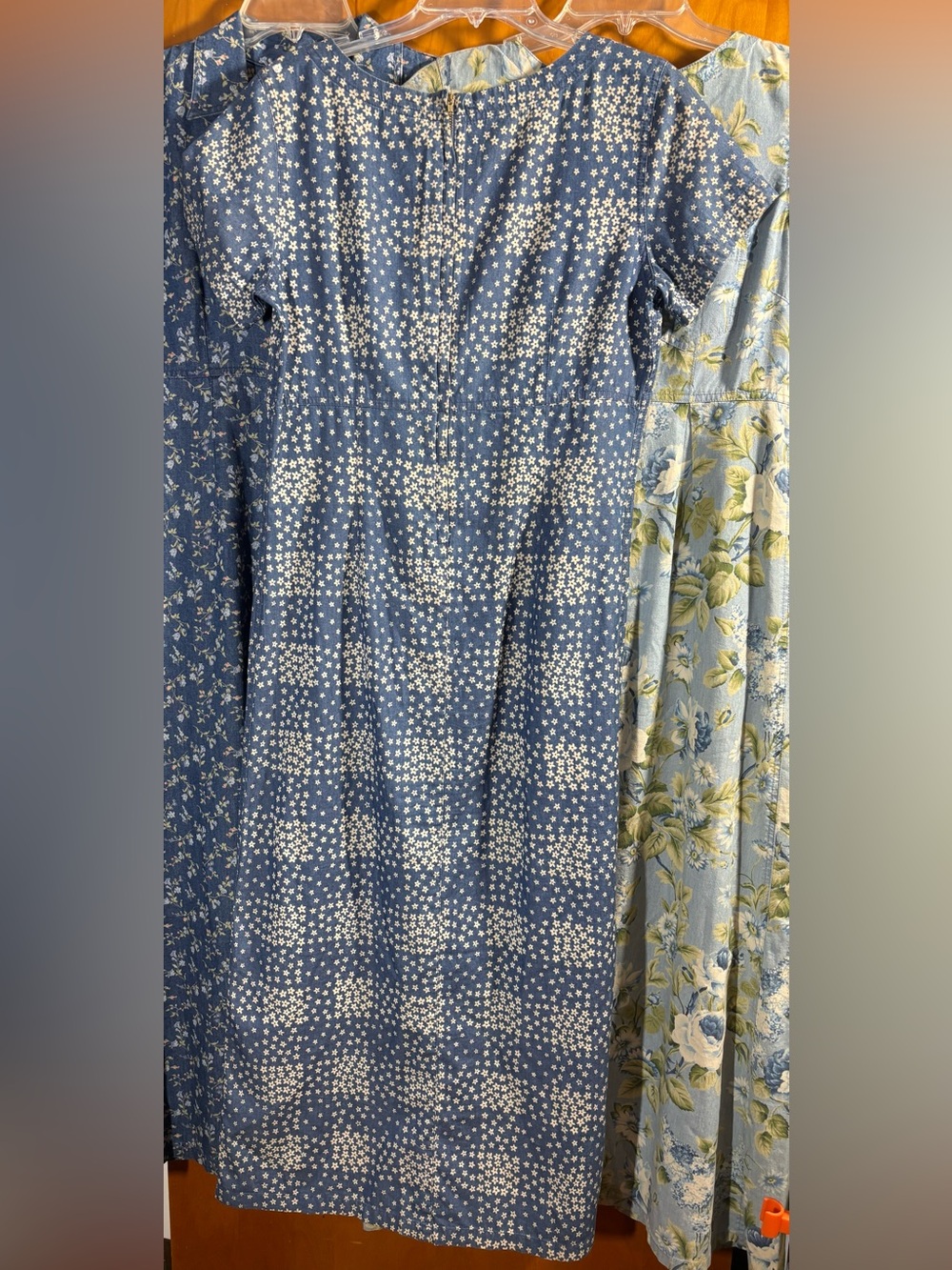 Bundle of three vintage cotton dresses from Liz Claiborne, Size 6 - Picture 2 of 16